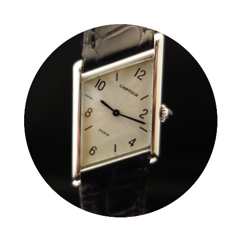 Cartier Tank Asymetric L.E platino 100 p...