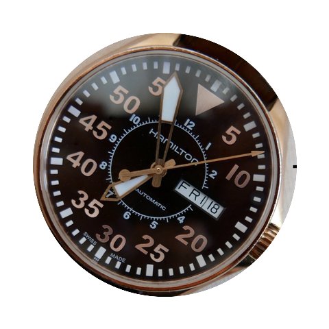 Hamilton Khaki Night Pilot Day-Date...