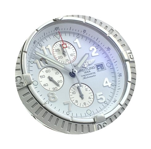 Breitling Super Avenger 48mm weiss white...