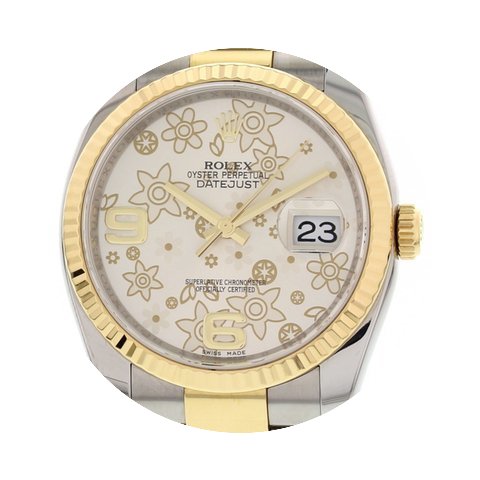 Rolex Men's Rolex Datejust 18k Yellow Go...