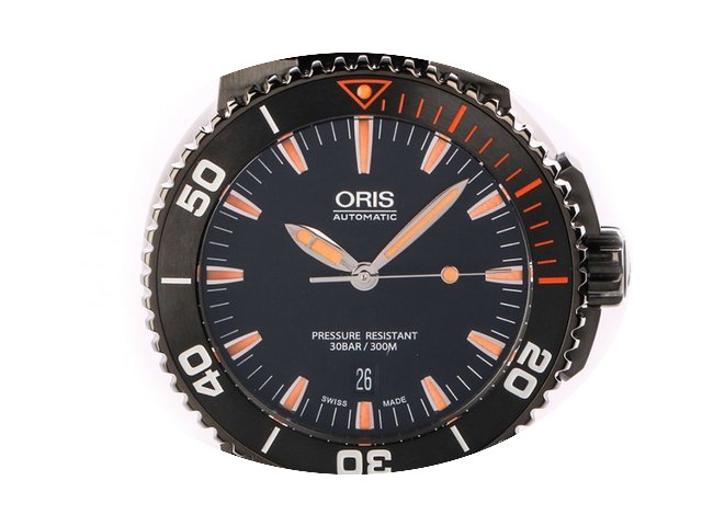Oris Diving Aquis Date Stahl Keramik Kau...