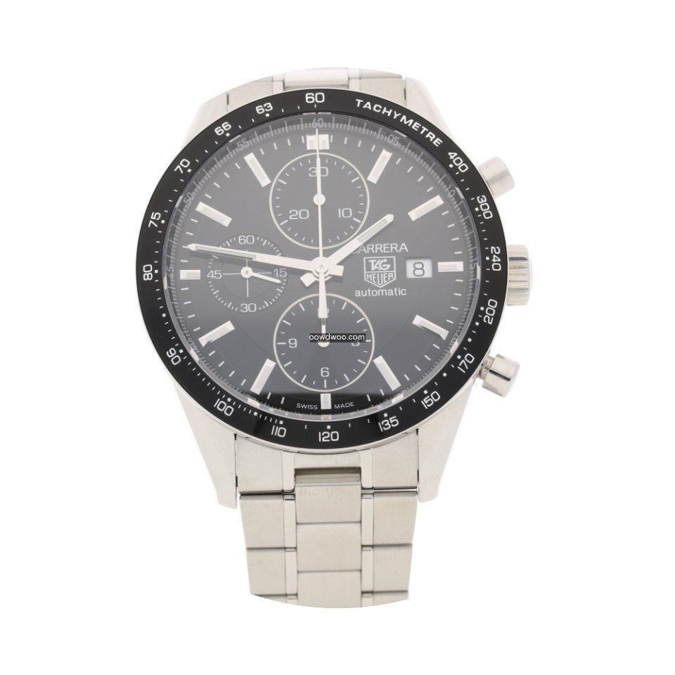TAG Heuer Carrera CV201E-0 - Black Dial ...
