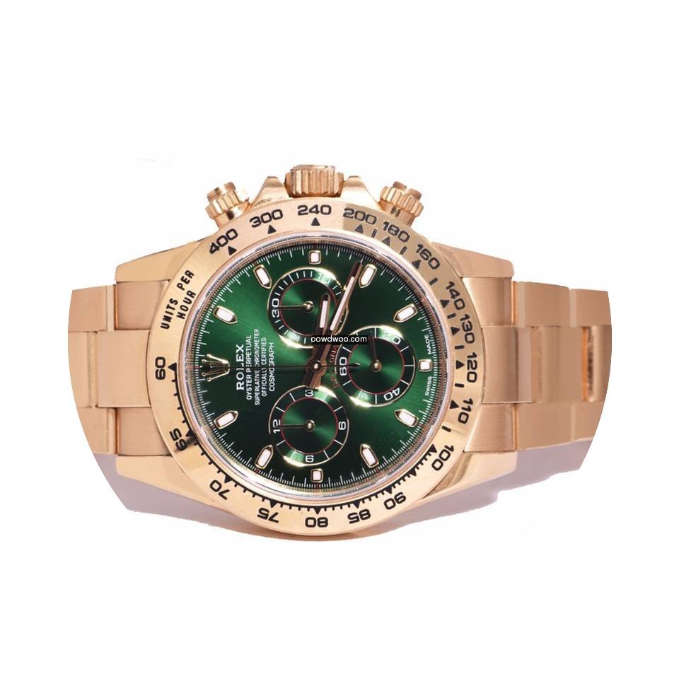 Rolex Daytona Green 116508...