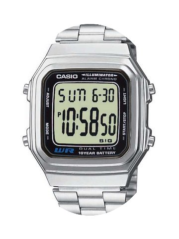 Casio A178WEA-1AES Collection Herren 34m...