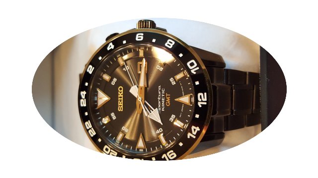 Seiko sportura kinetic gmt sun026...