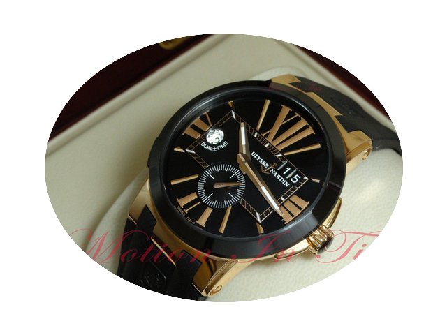 Ulysse Nardin Executive Dual Time 18kt R...