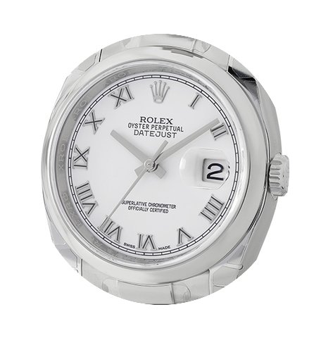 Rolex Datejust Steel 36mm Domed Bezel Wh...