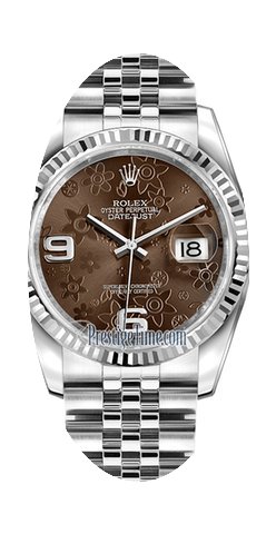 Rolex Datejust 36mm Stainless Steel Ladi...