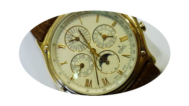 Ebel Perpetual Calendar Chronograph Moon...
