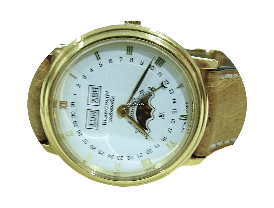 Blancpain Villeret Triple Date Moonphase...