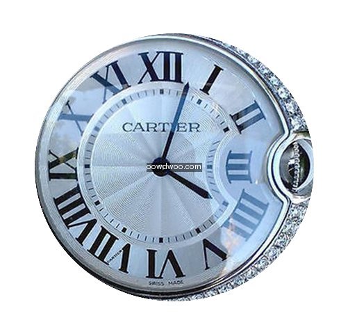 Cartier 36mm Stainless Steel Ballon Bleu...