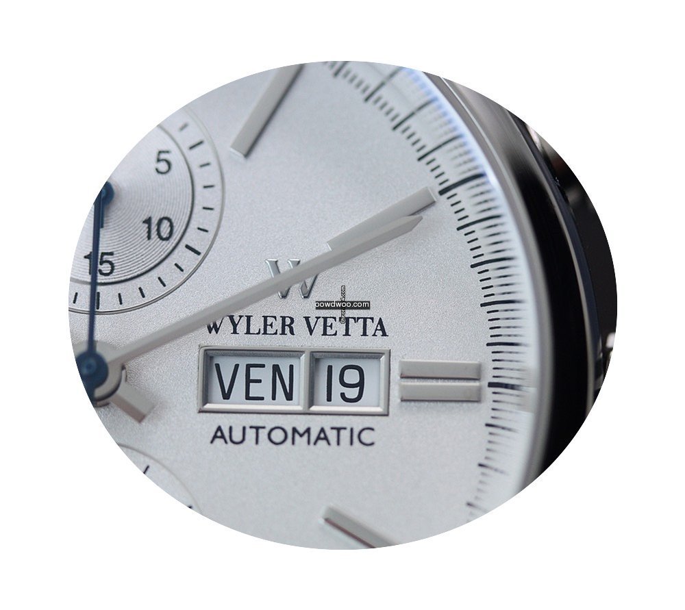 Wyler Vetta Chrono Automatic Silver 43mm...