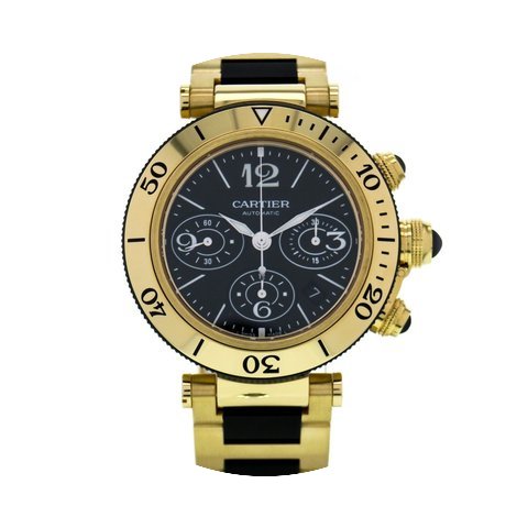 Cartier Pasha Seatimer Yellow Gold Autom...