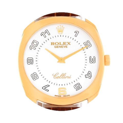 Rolex Cellini Danaos 18k Yellow Gold Whi...