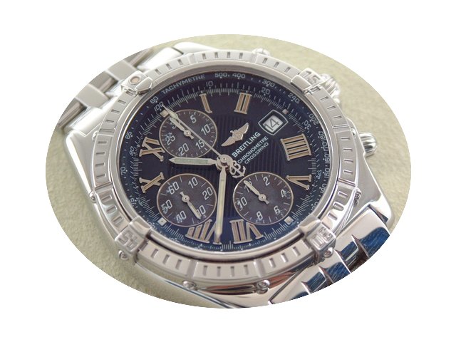 Breitling Crosswind 44 mm Stahlband, Box...