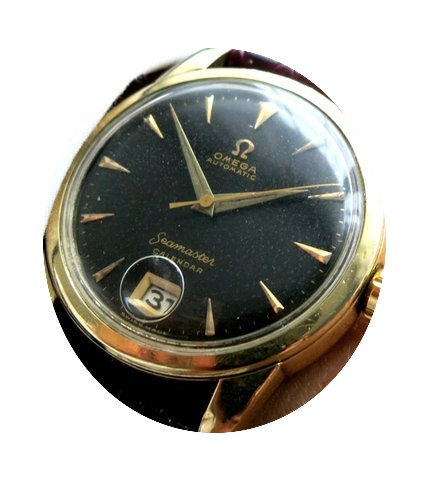 Omega Seamaster Hammerautomatik Chocolat...