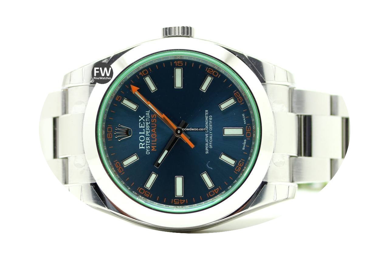 Rolex Milgauss Blue New...