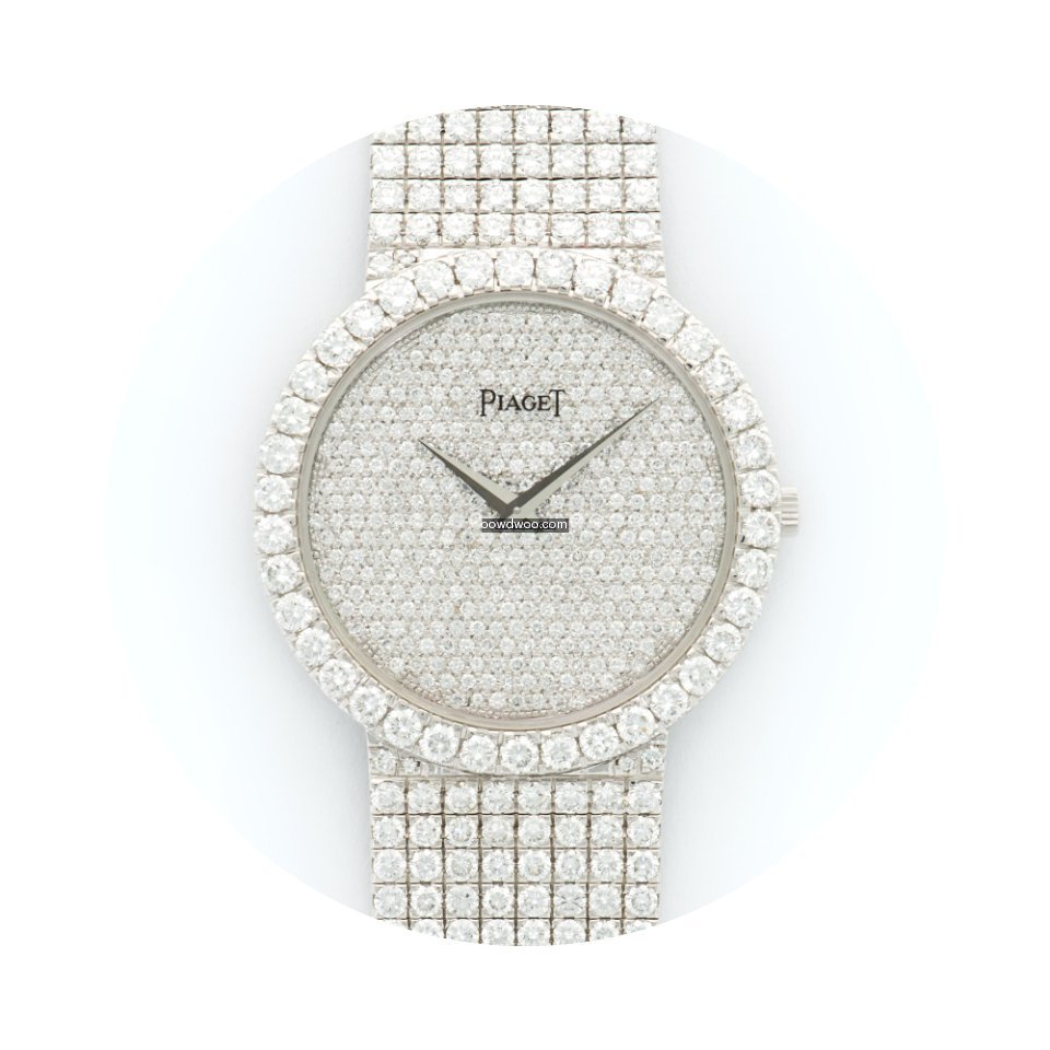 Piaget White Gold Full Diamond Bracelet ...
