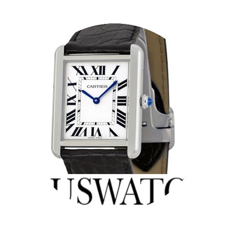 Cartier Tank Solo Steel Silver Dial W520...