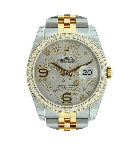 Rolex Datejust 36 MM 18K Gold Diamonds...