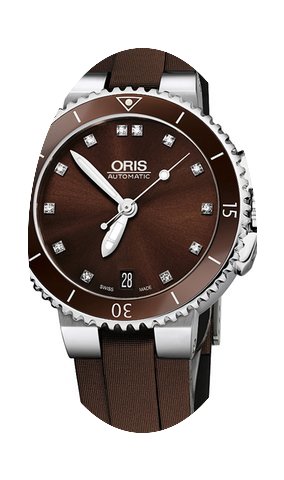 Oris Aquis Date Diamonds Ladies Watch...