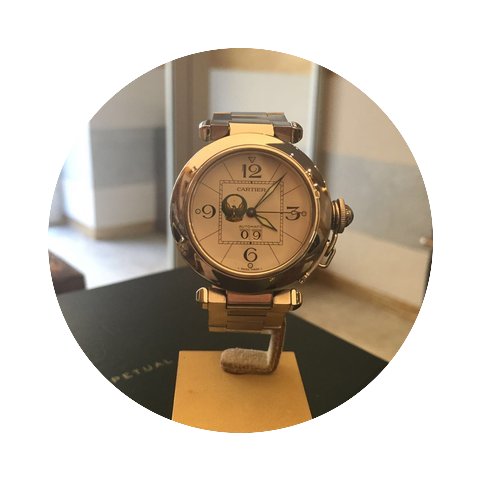 Cartier Pasha auto gran data...