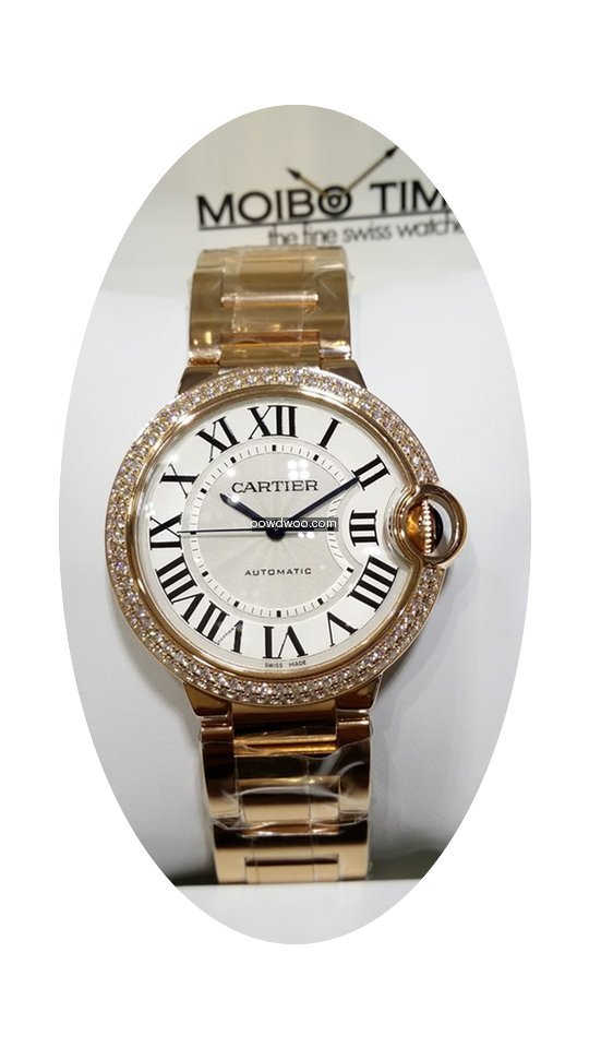 Cartier Ballon Bleu 18K Pink Gold 36mm [...