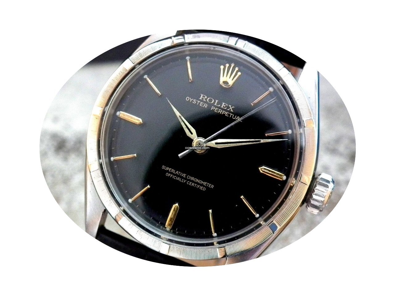 Rolex Oyster Perpetual Semi-bubbleback...
