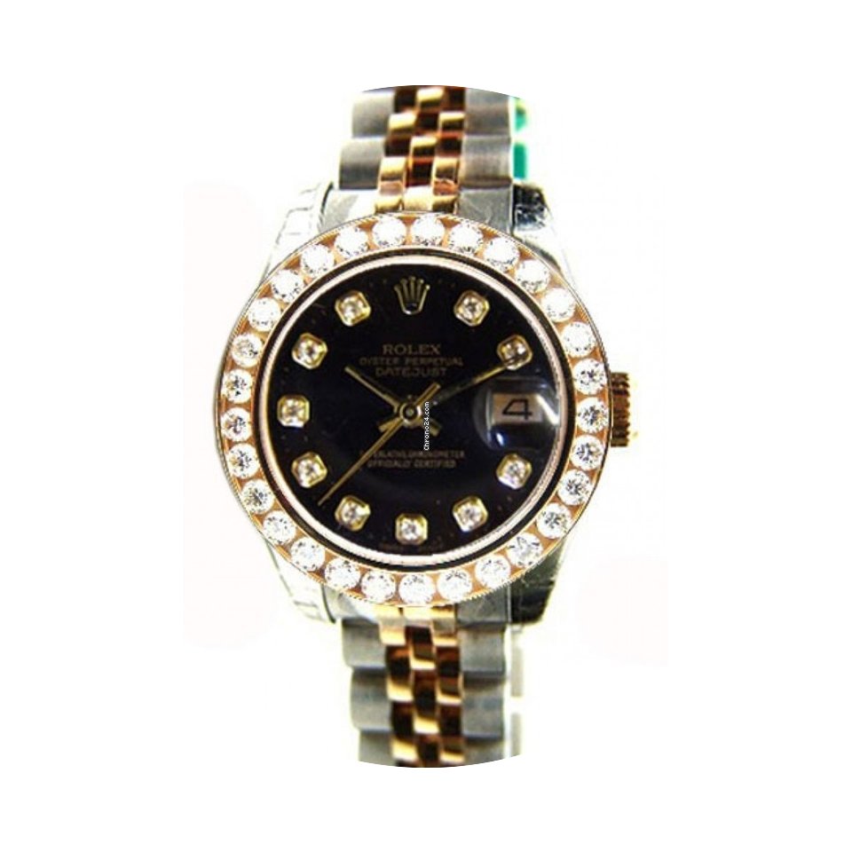 Rolex Datejust Lady's Steel & 18K Yellow...