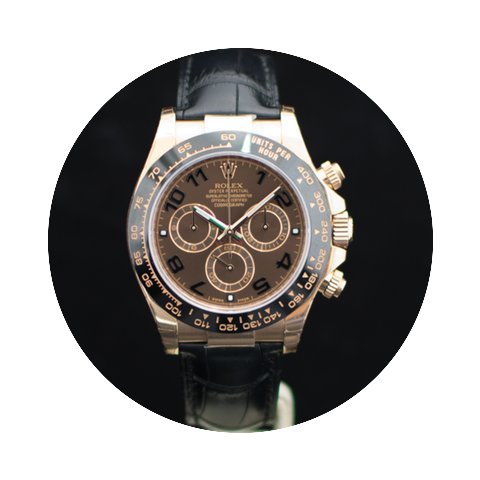 Rolex Daytona Rose Gold Chocolate Dial C...
