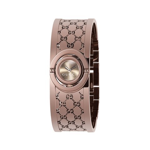 Gucci WATCH Twirl Quartz Brown Dial Bang...
