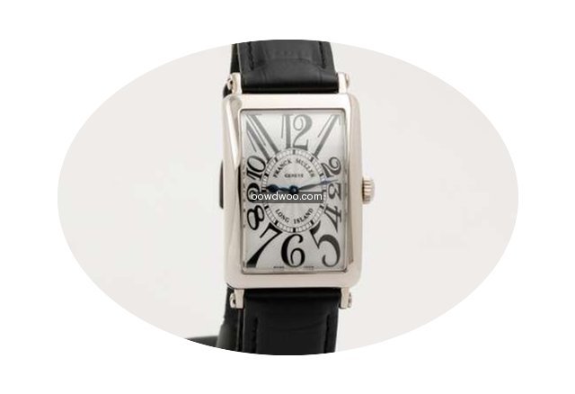 Franck Muller Long Island - 18k white go...