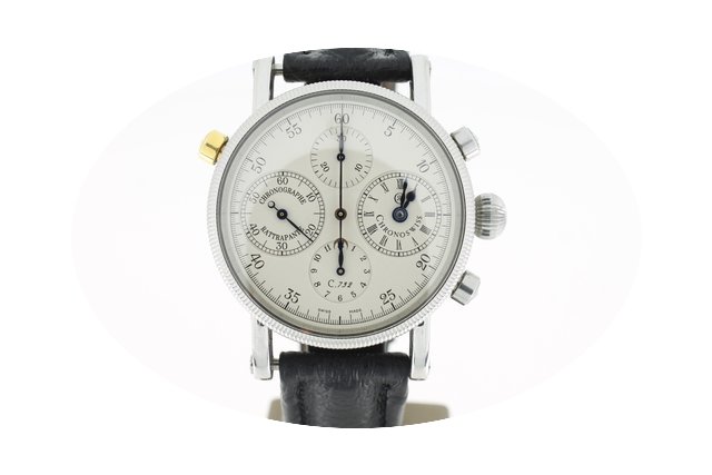 Chronoswiss Rattrapante Chronograph 38mm...