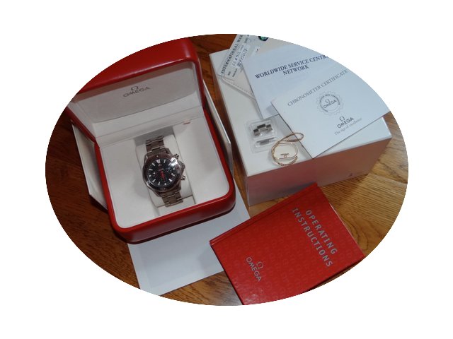 Omega Seamaster Racing 300M Titanium Chr...