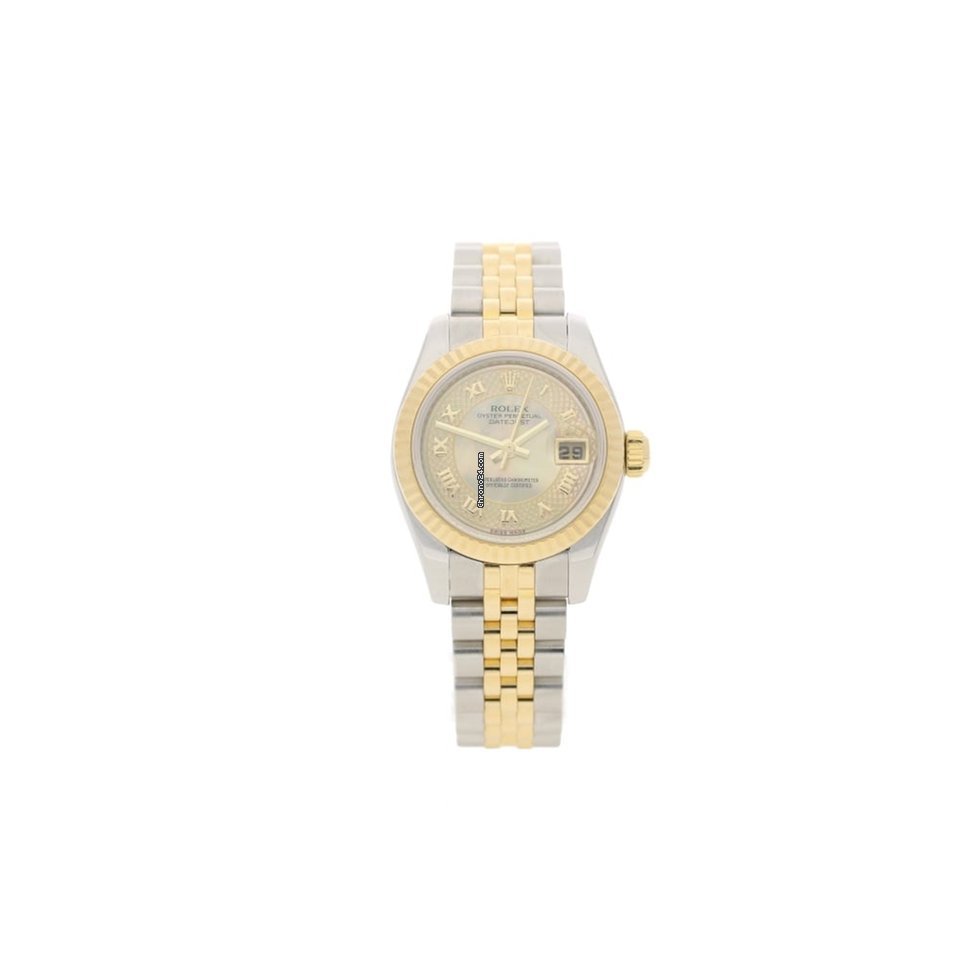Rolex Datejust 179173 - Steel & Yellow G...