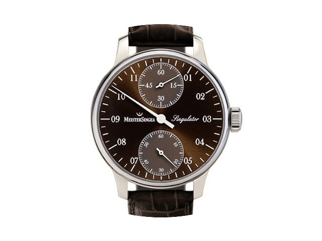 Meistersinger Einzeigeruhren mit Singula...
