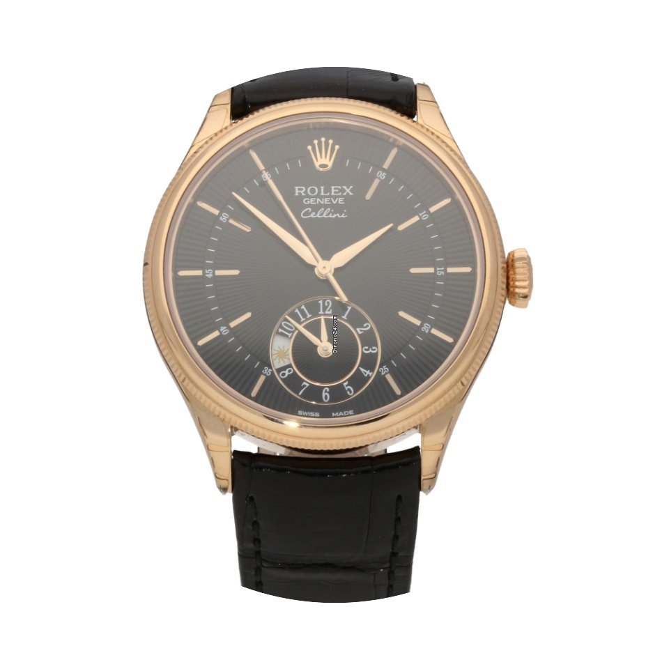 Rolex Cellini Dual Time 50525 - Everose ...