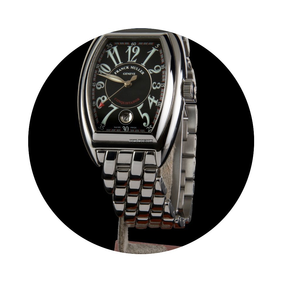 Franck Muller Conquistador SC Steel Auto...
