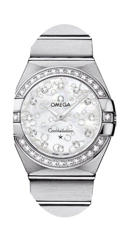 Omega Constellation Brushed 27mm Ladies ...