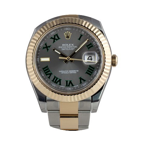 Rolex DATEJUST II 41mm 18K Yellow Gold B...