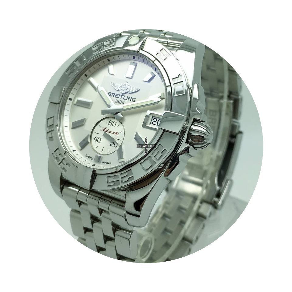 Breitling Galactic 36 ad: $3,800 Breitli...