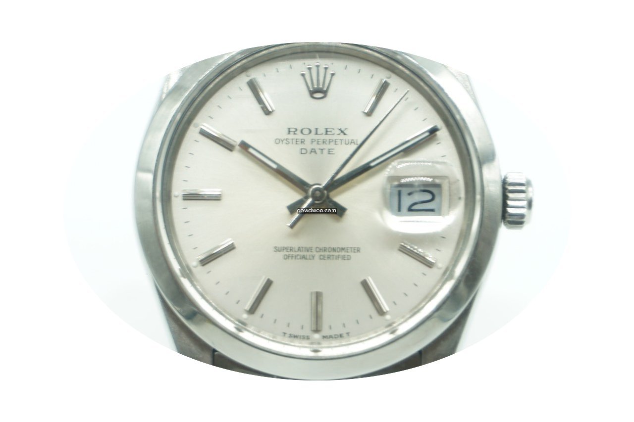 Rolex Oyster Perpetual Date 34 Stainless...