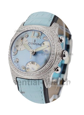 Corum White Gold Bubble Chronograph Ligh...
