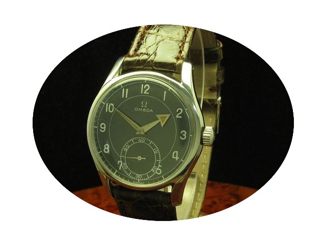 Omega Edelstahl Handaufzug Herrenuhr Von...