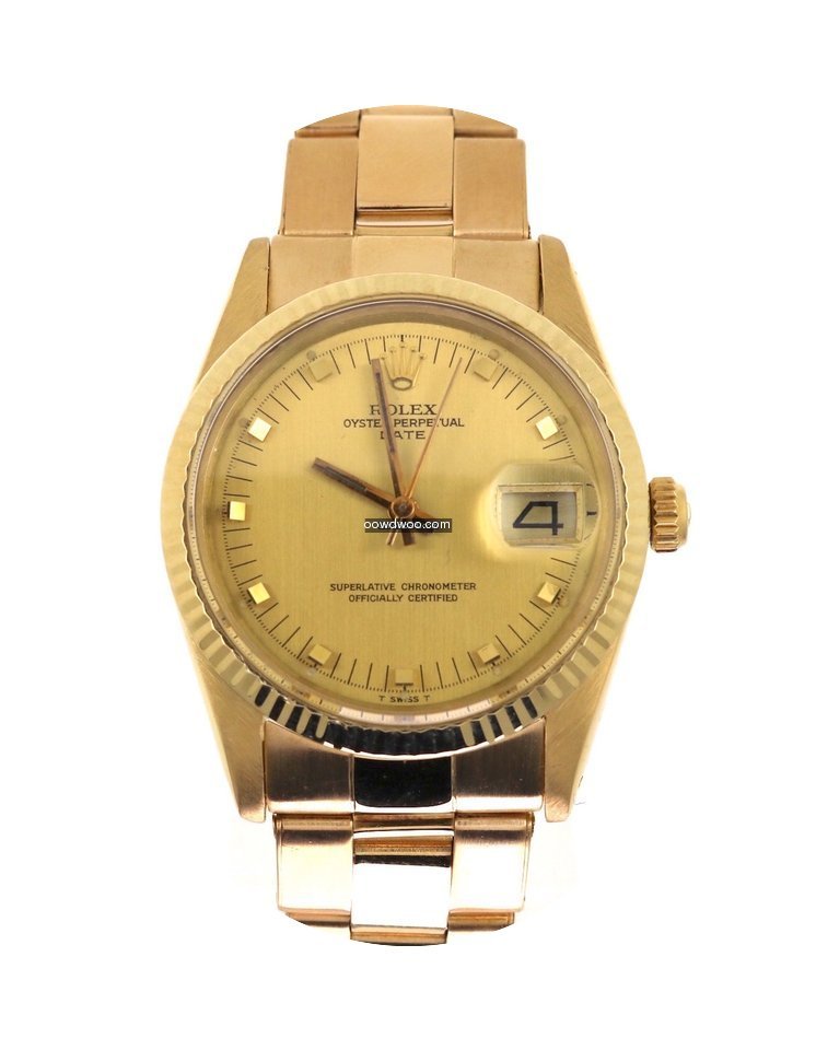 Rolex Date Oro Giallo Ref. 1500...