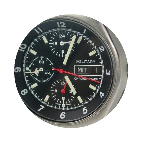 Lemania Military, Chronograph, BUND...