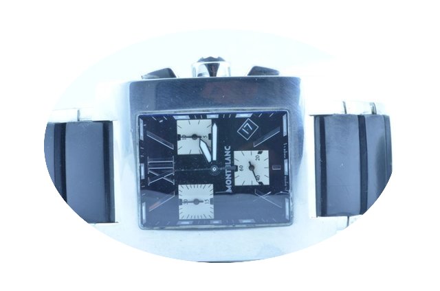 Montblanc Profile Herren Uhr Stahl/stahl...
