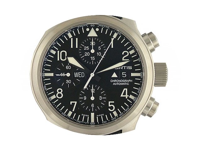 Fortis B-42 Flieger Chronograph Stahl Au...