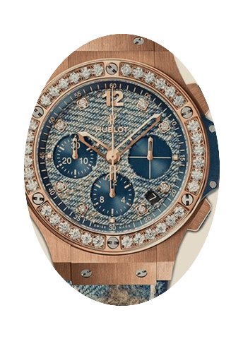 Hublot Big Bang Jeans Gold Diamonds...