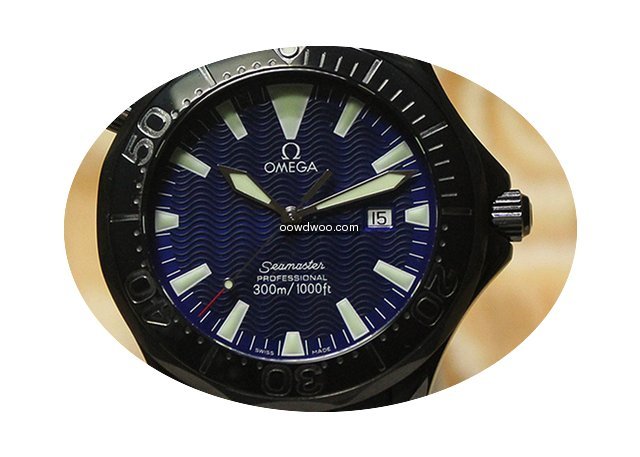 Omega Seamaster DLC Coated...